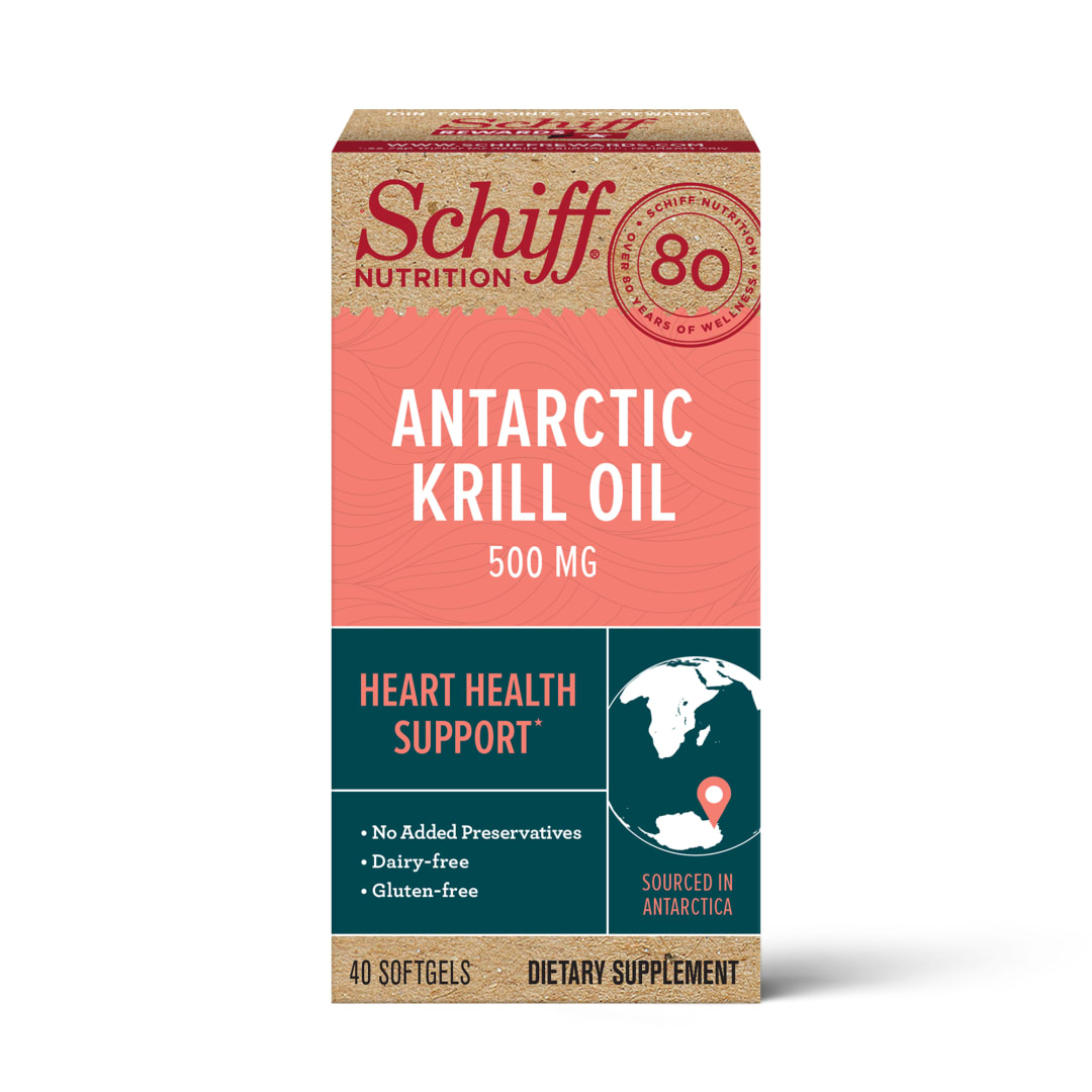 SCHIFF® Antarctic Krill Oil 500 mg 12/40 ct.