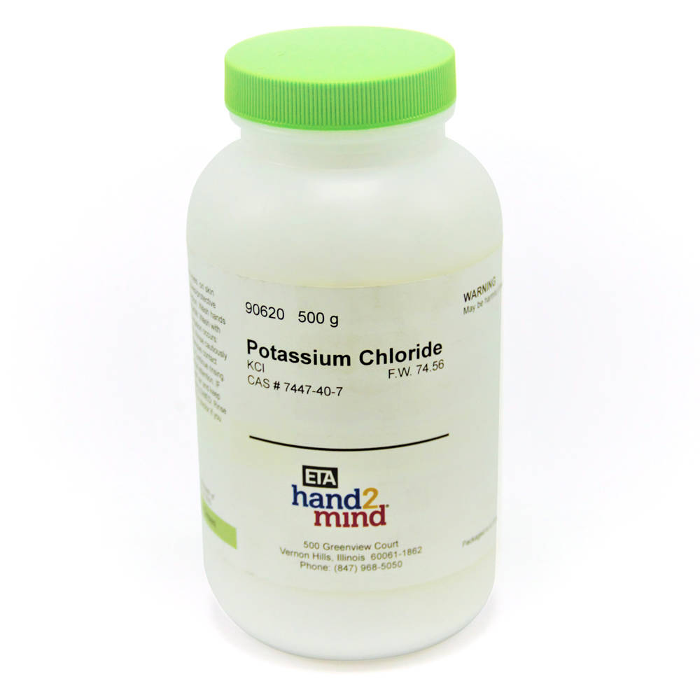 POTASSIUM CHLORIDE, 500 G