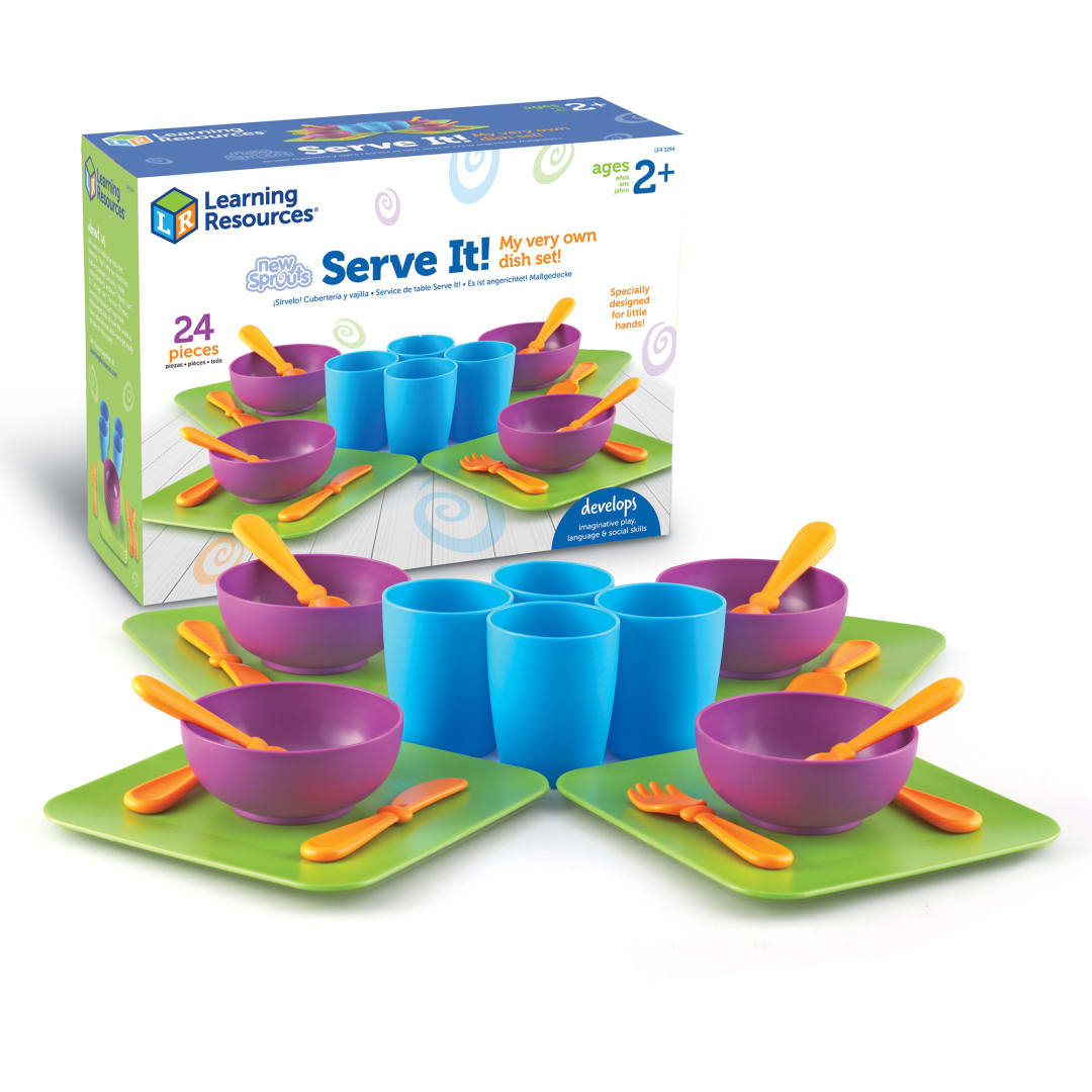 NEW SPROUTS (TM) SERVE IT! DISH SET