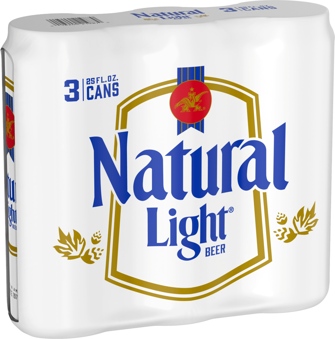 Natural Light® Beer, 3 Pack 25 fl. oz. Cans