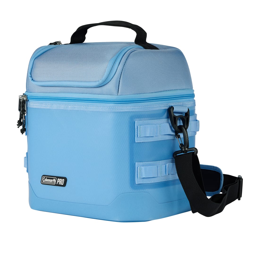 Glacire souple Coleman Pro 16cannettes, bleu ciel