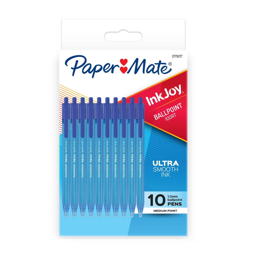 PM INKJOY 100RT 1.0 10CT BLU