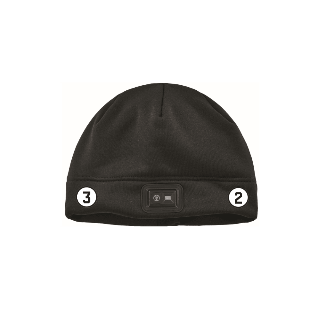 N-Ferno 6801 Winter Skull Cap with LED Rechargeable Light