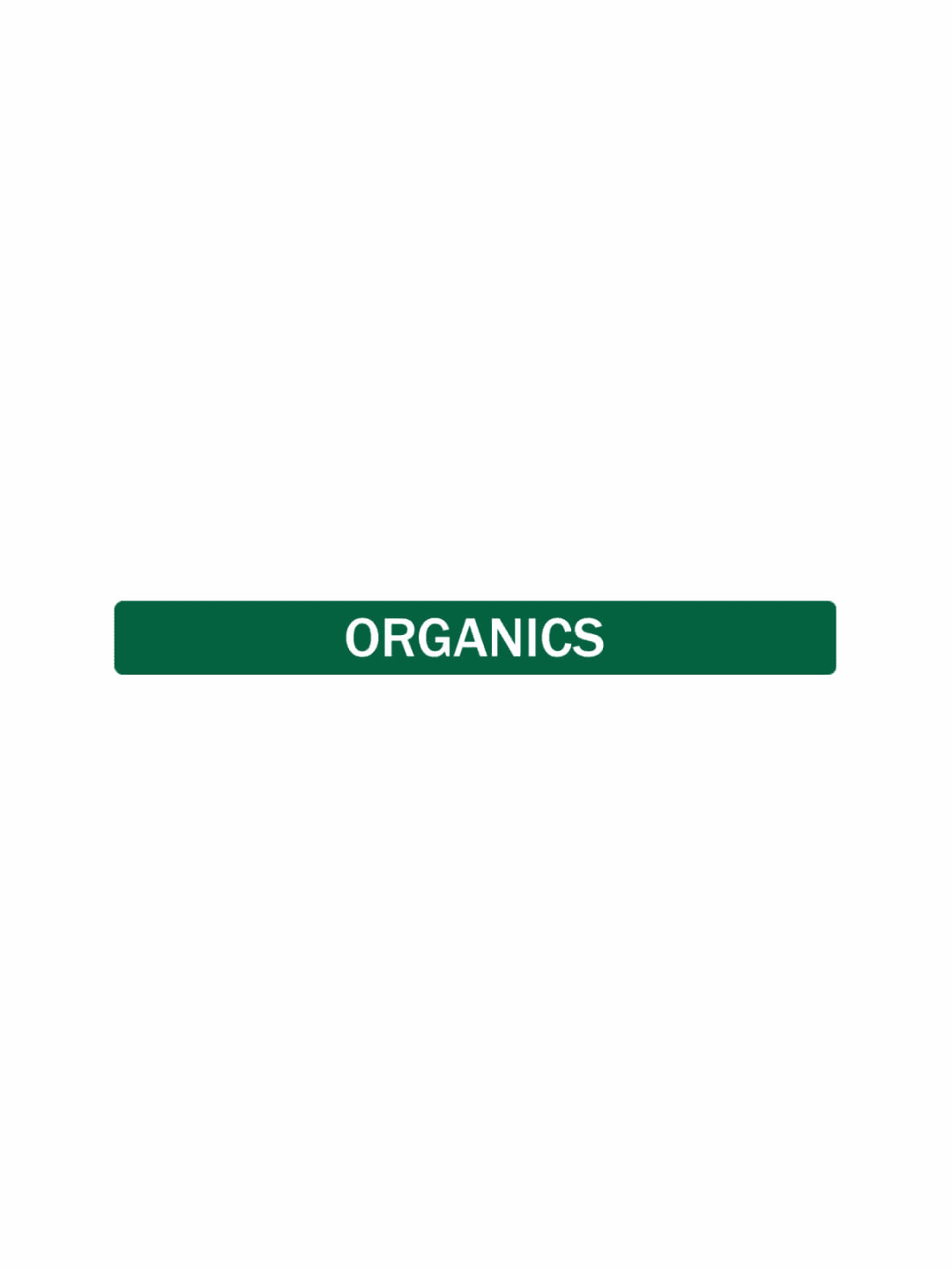  ASPYRE - Label - Organics - Green-White