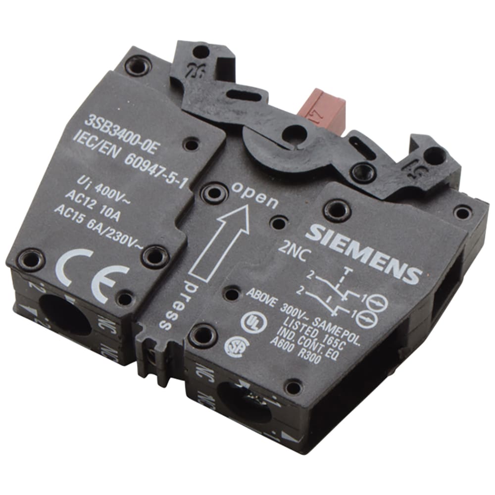 Galbreath™ Contact Block, Double No Contact