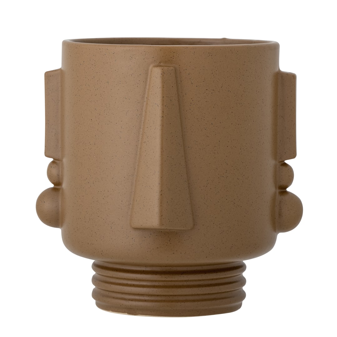 82057493 - Guxim Flowerpot, Brown, Stoneware STOCK: 132