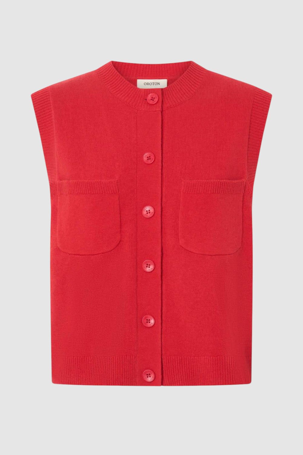 Knit Detail Vest