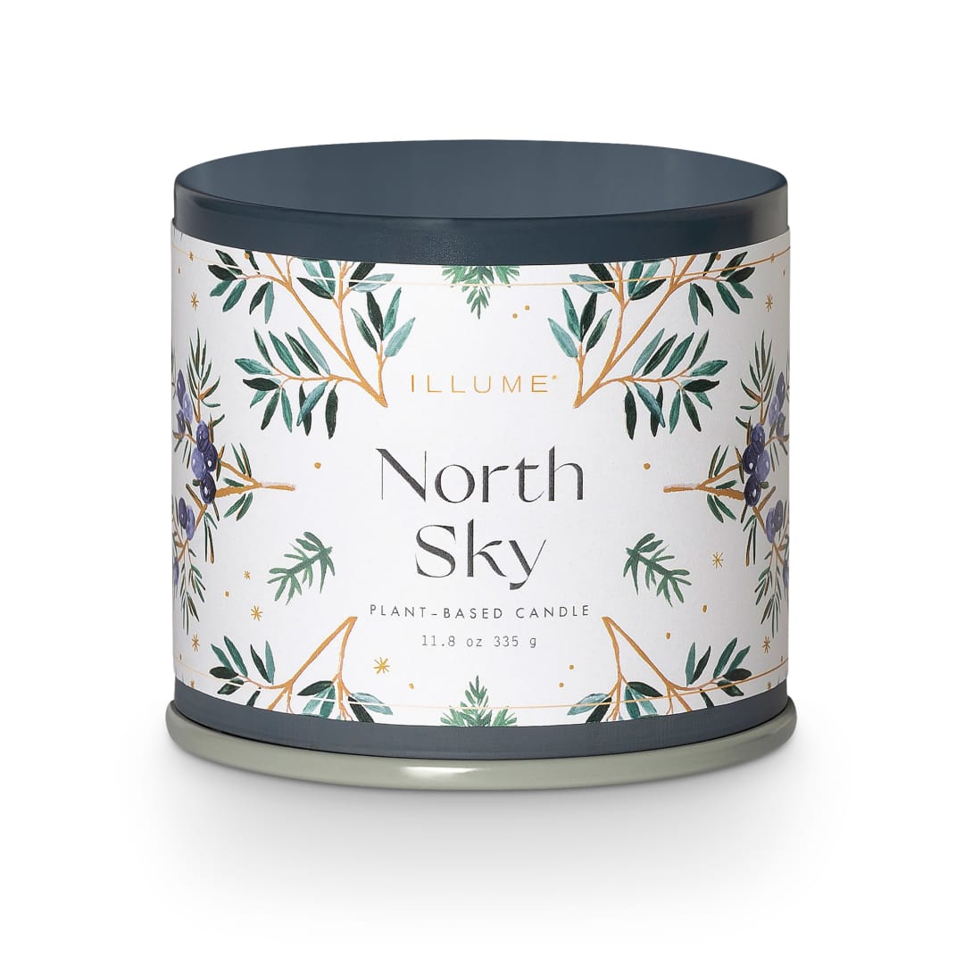 4626308300 - North Sky Vanity Tin Candle, Blue, STOCK: 14