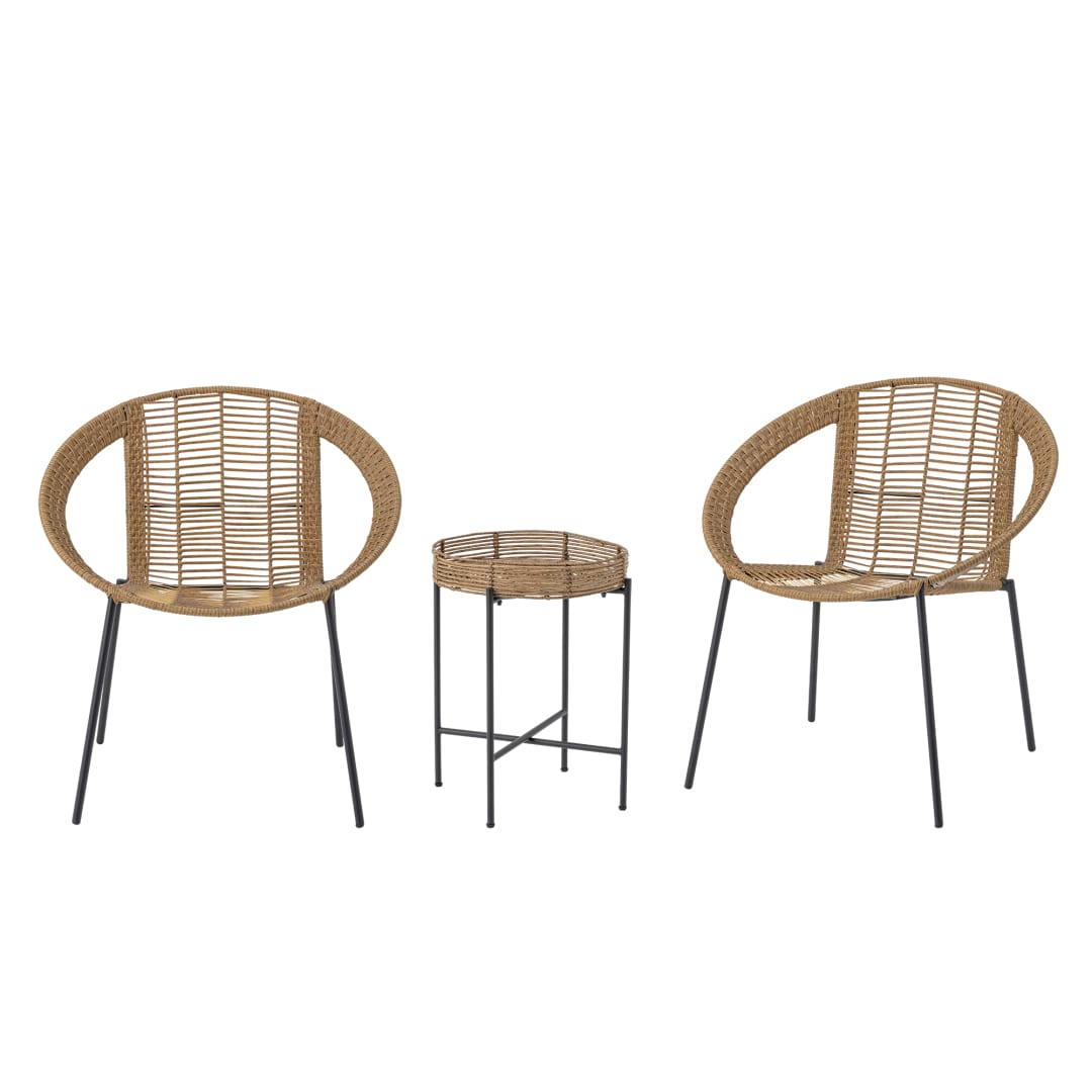 82065257 - Dudine Lounge set, Nature, Polyrattan STOCK: 0