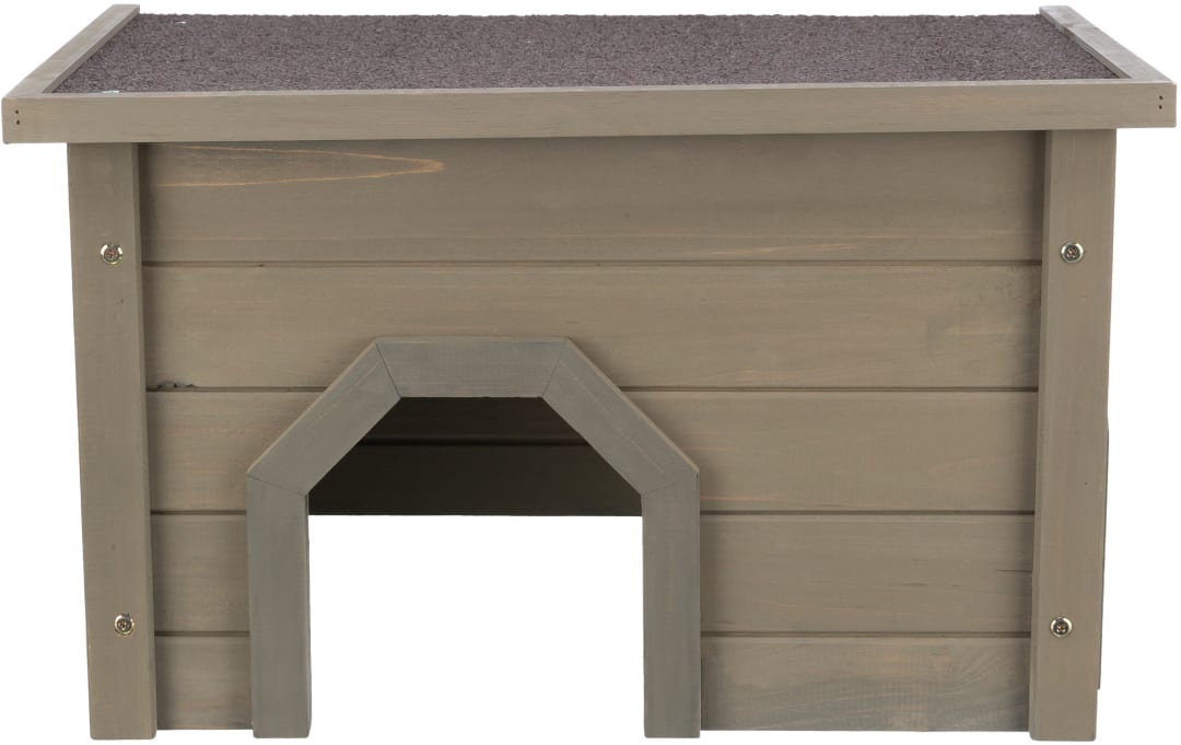 natura Small Animal House, Gray-Green