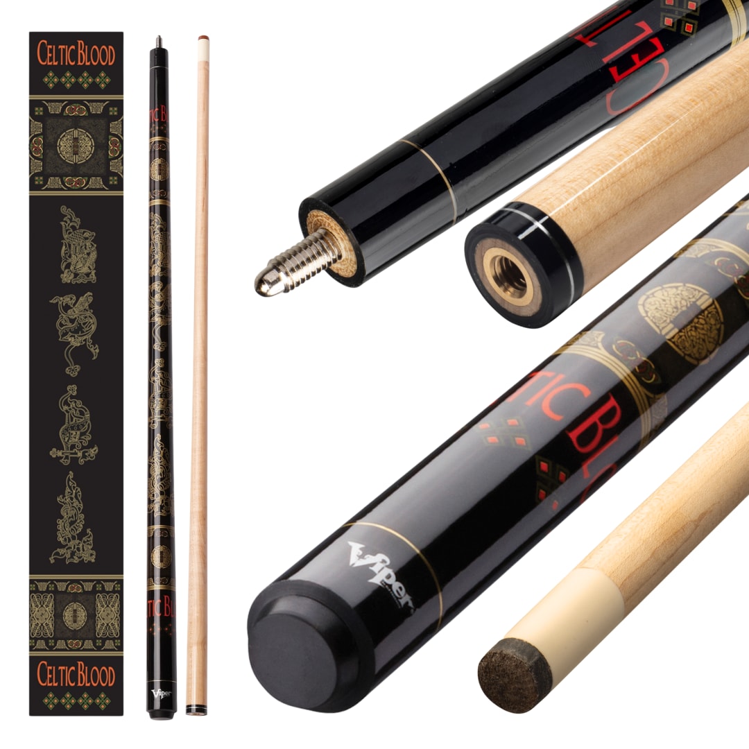 Viper Underground Celtic Blood Billiard/Pool Cue Stick