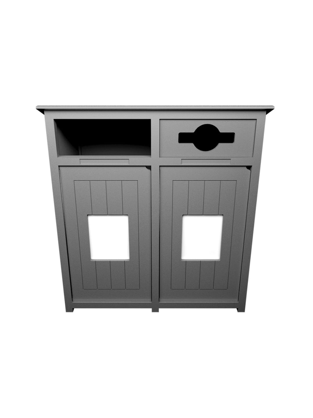  AURA - Double - Unit - Full-Mixed - Grey