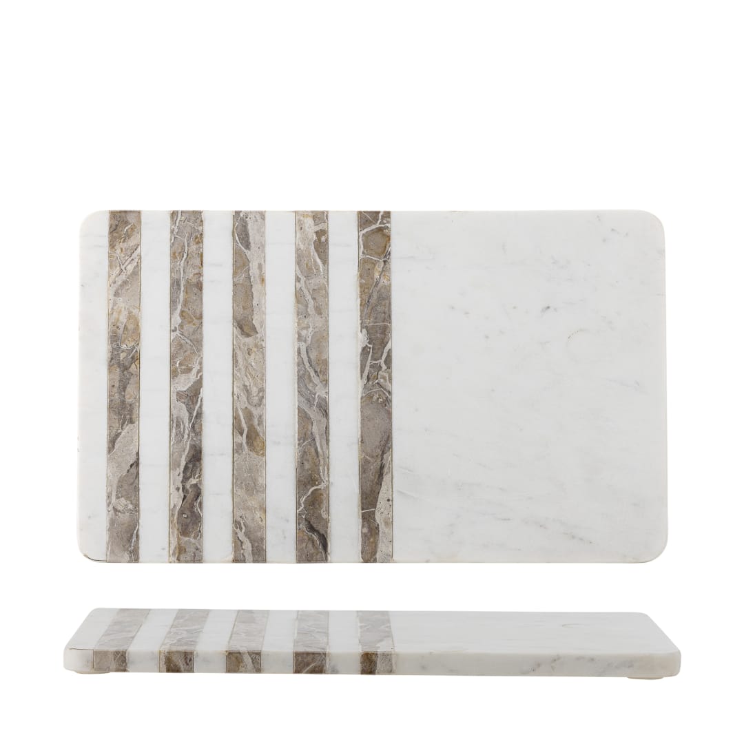 82068639 - Novelle Cutting Board, White, Marble STOCK: 128