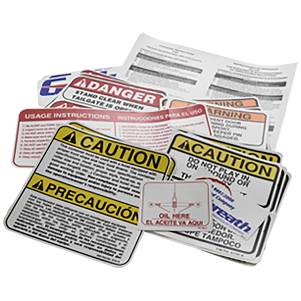 Galbreath™ Decal Kit, Pr, Opr Model