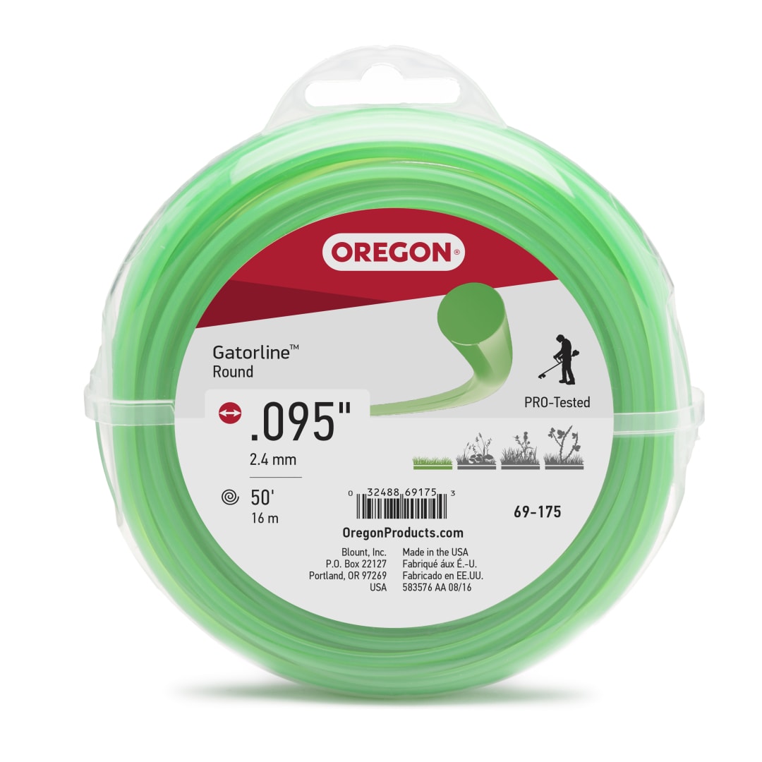 Oregon Gatorline Round Trimmer Line, .095 in. by 50 FT