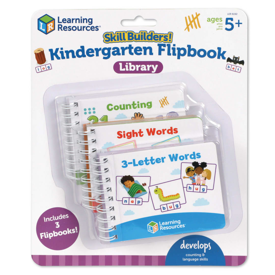 Skill Builders! Kindergarten Flipbook Library