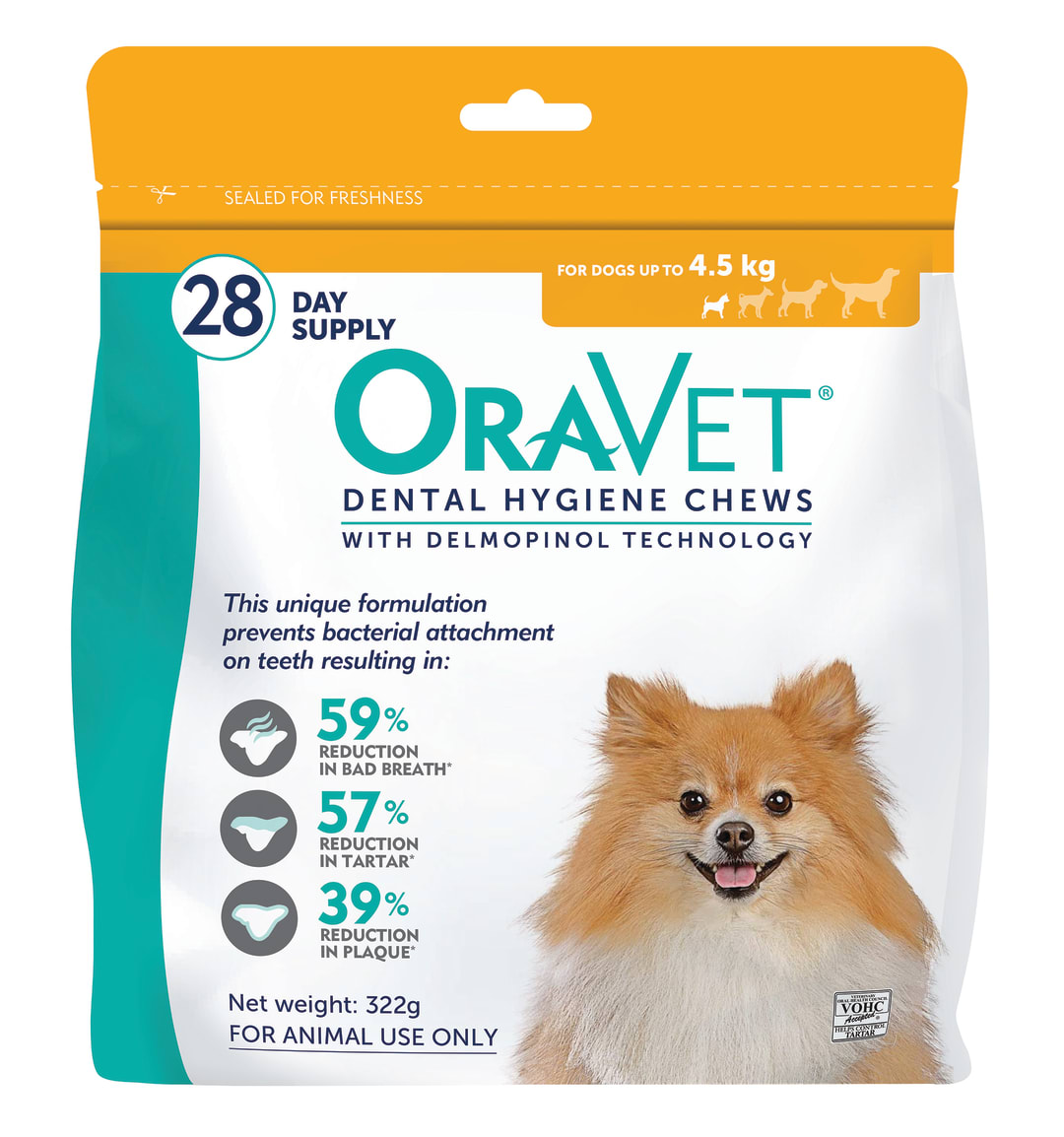 OraVet Dental Hygiene Chews for Dogs, Very Small Dog