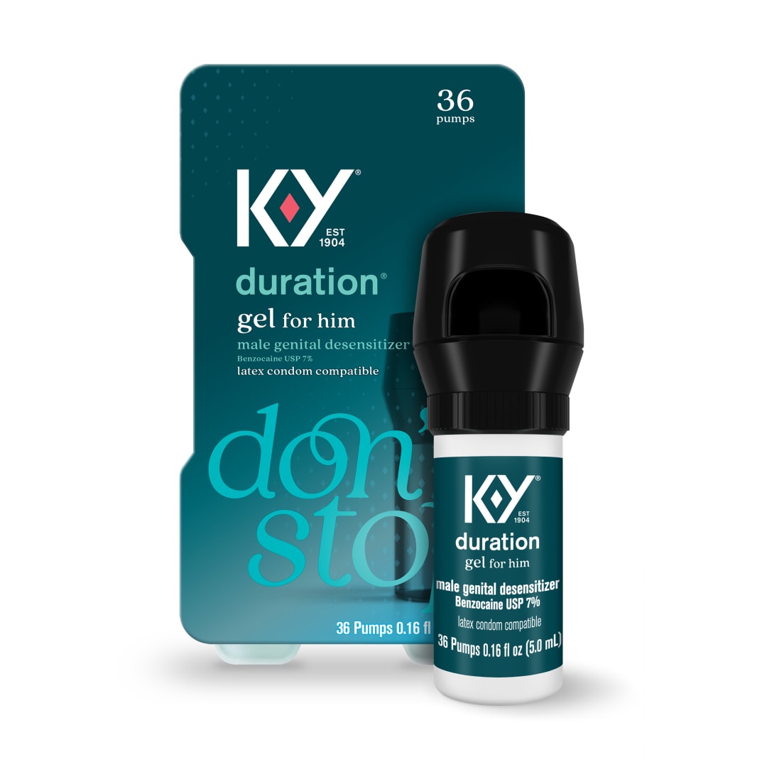 K-Y® Duration Male Genital Desensitizer Gel Pump 24/36 pumps