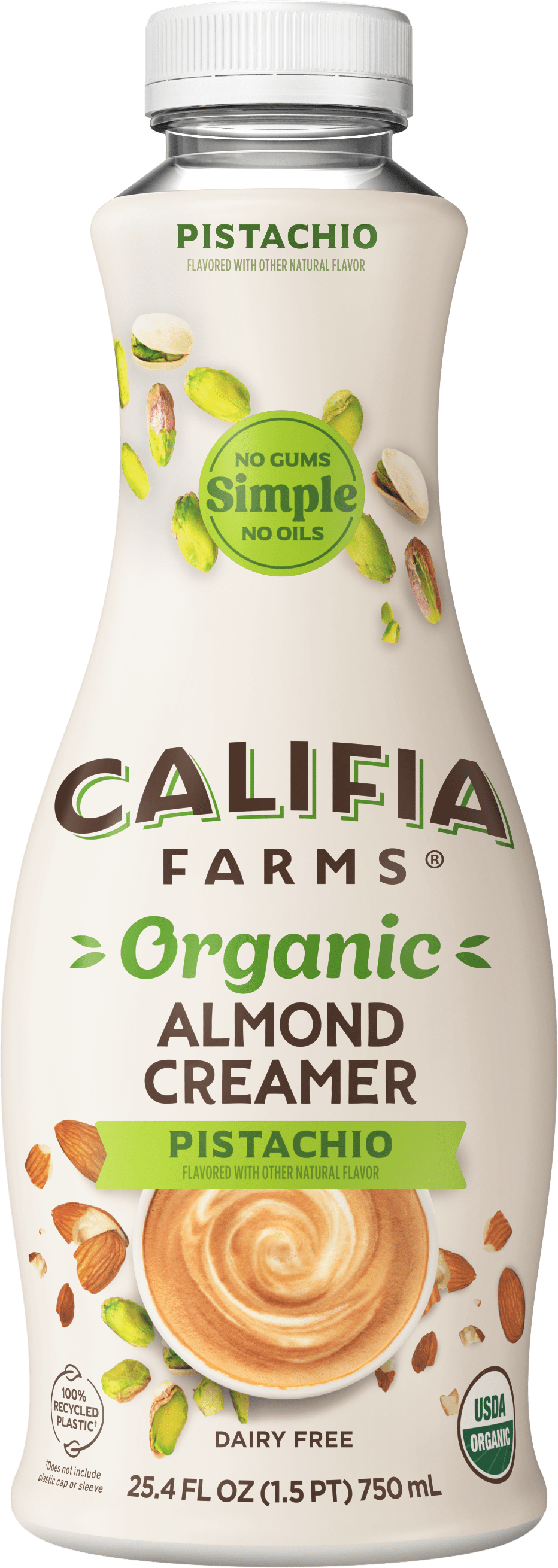 Organic Pistachio Almond Milk Coffee Creamer