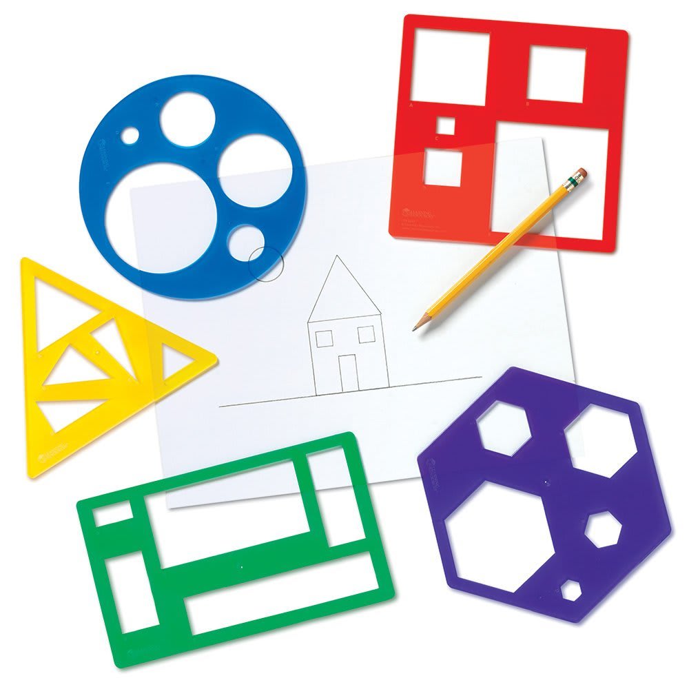 PRIMARY SHAPES TEMPLATE SET