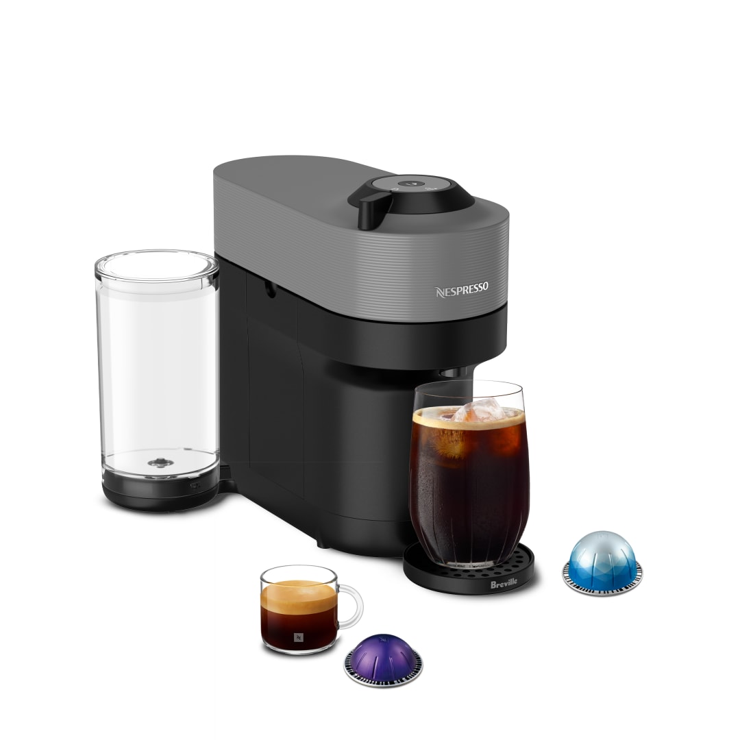 Nespresso Vertuo Pop+ Coffee and Espresso Maker by Breville, Dark Gray