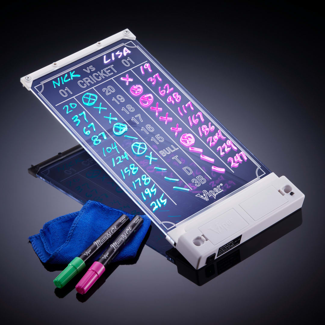Viper Illumiscore Scoreboard White