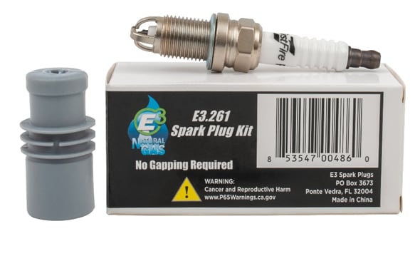 Wastebuilt® Replacement for  Energy E3 Spark Plug Kit 8L - Includes Boot With Grease