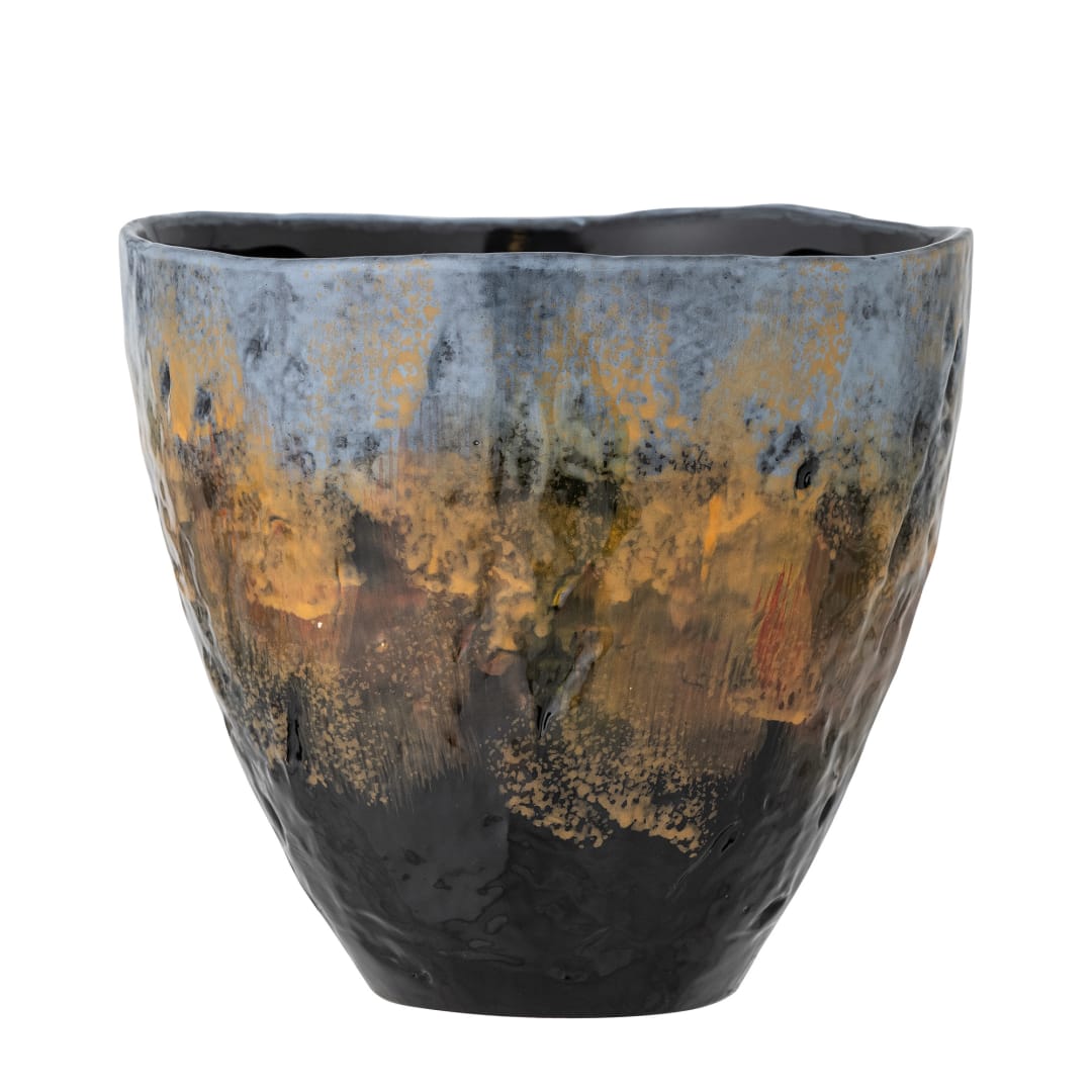 82057594 - Bong Flowerpot, Multi, Stoneware STOCK: 57