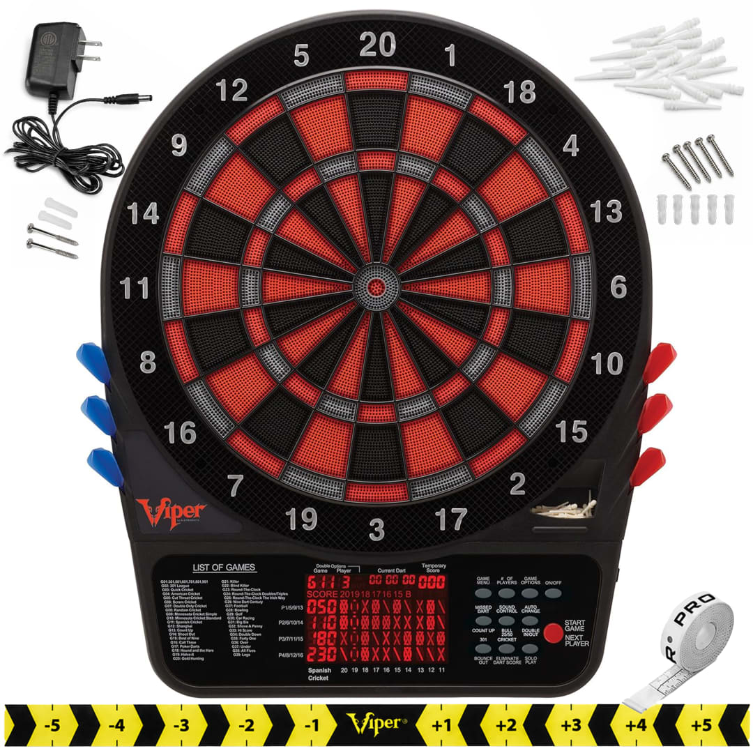 Viper 800 Electronic Dartboard, 15.5" Regulation Target