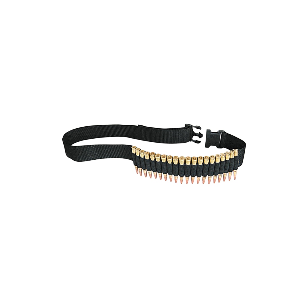 Allen Company Rifle Cartridge Belt Holder, Holds 20-Cartridges, Black