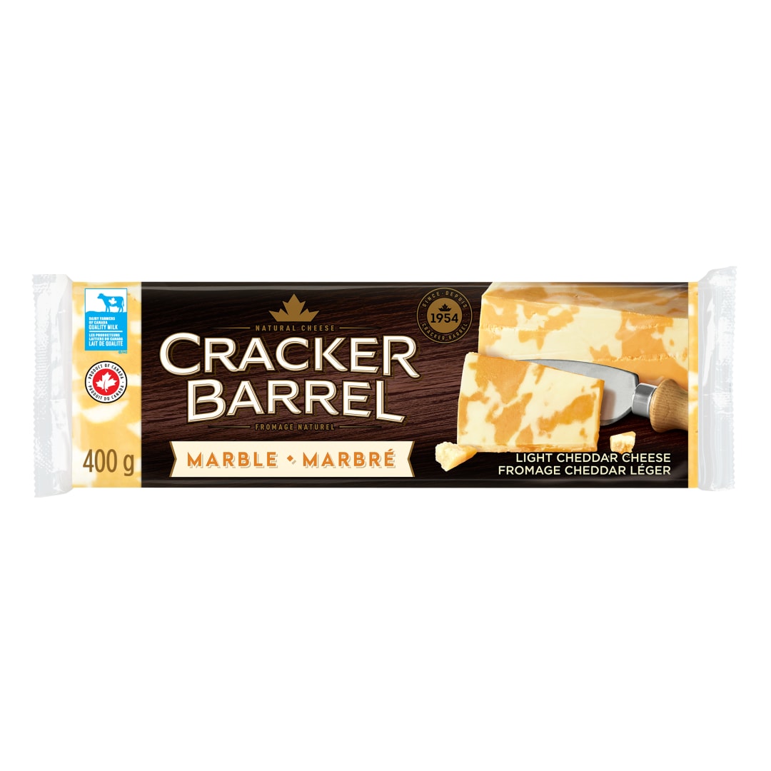 Cracker Barrel Marble Light Cheese, 400g
