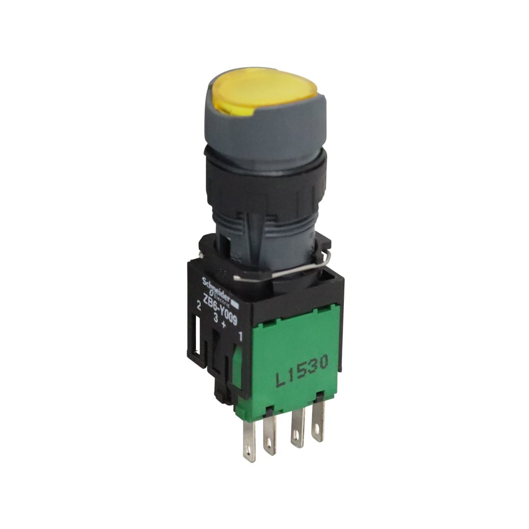Wastebuilt® Replacement for Heil Illuminated Push Button (Yellow)