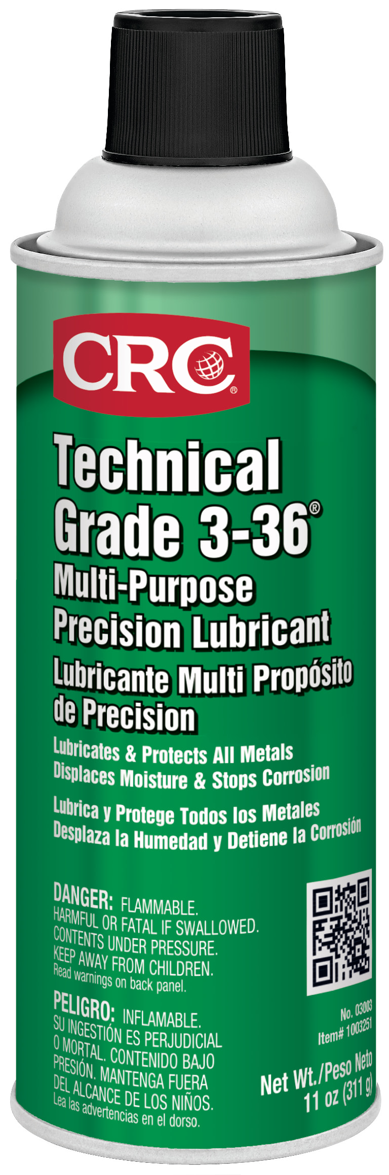 CRC Tech Grade 3-36 Multi-Purp Precision Lubricant 1X11OZ