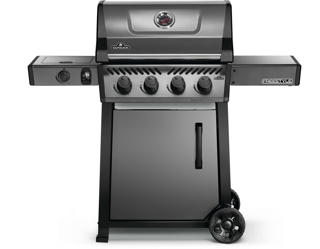 Freestyle™ 425 Propane Gas Grill with Range Side Burner, Graphite Grey