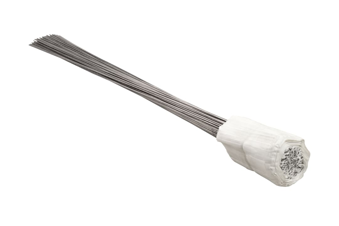 Stake Flags-21" Staff, 2-1/2"x3-1/2" Flag, White 100Pcs.