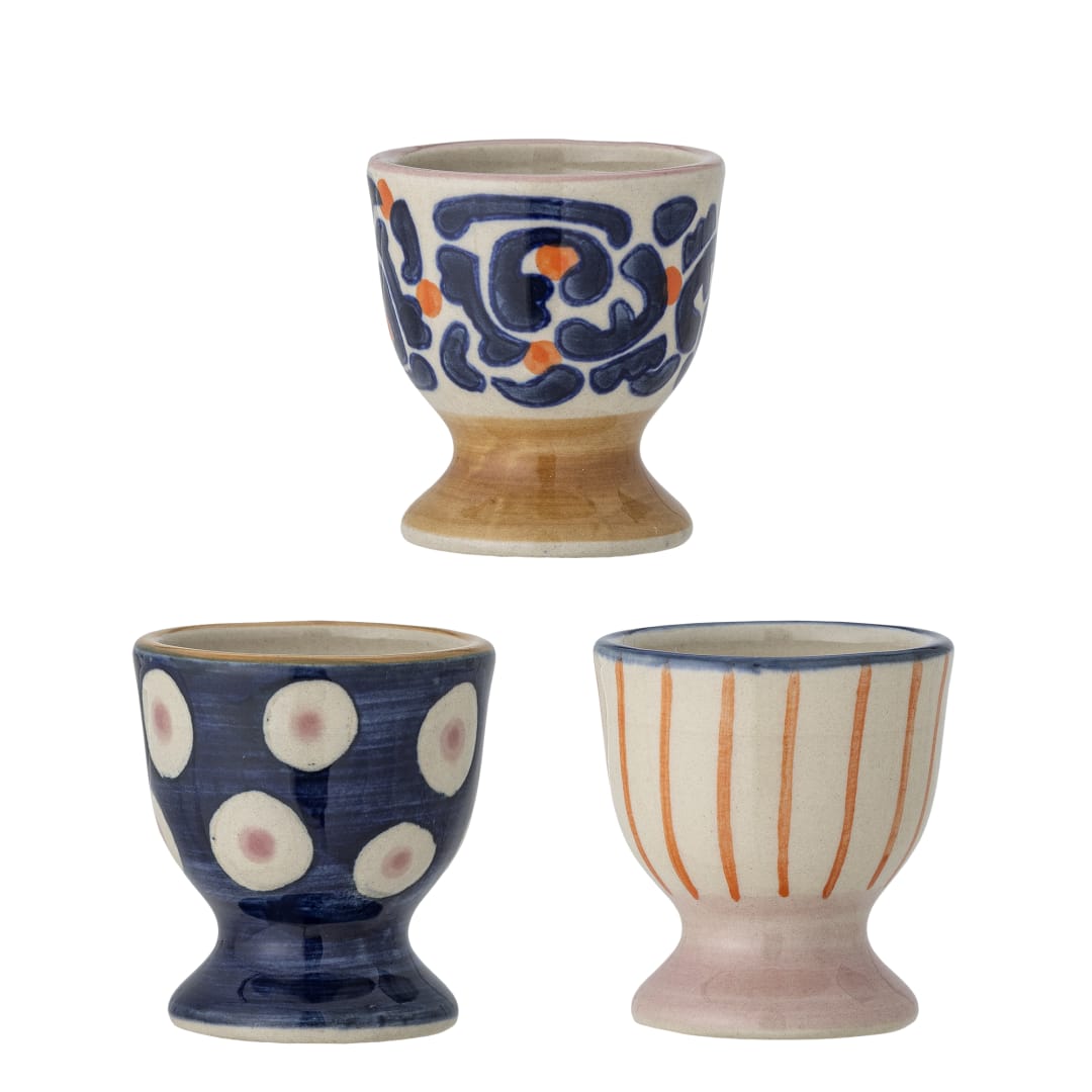 82062624 - Eviaya Egg Cup, Multi, Stoneware STOCK: 300