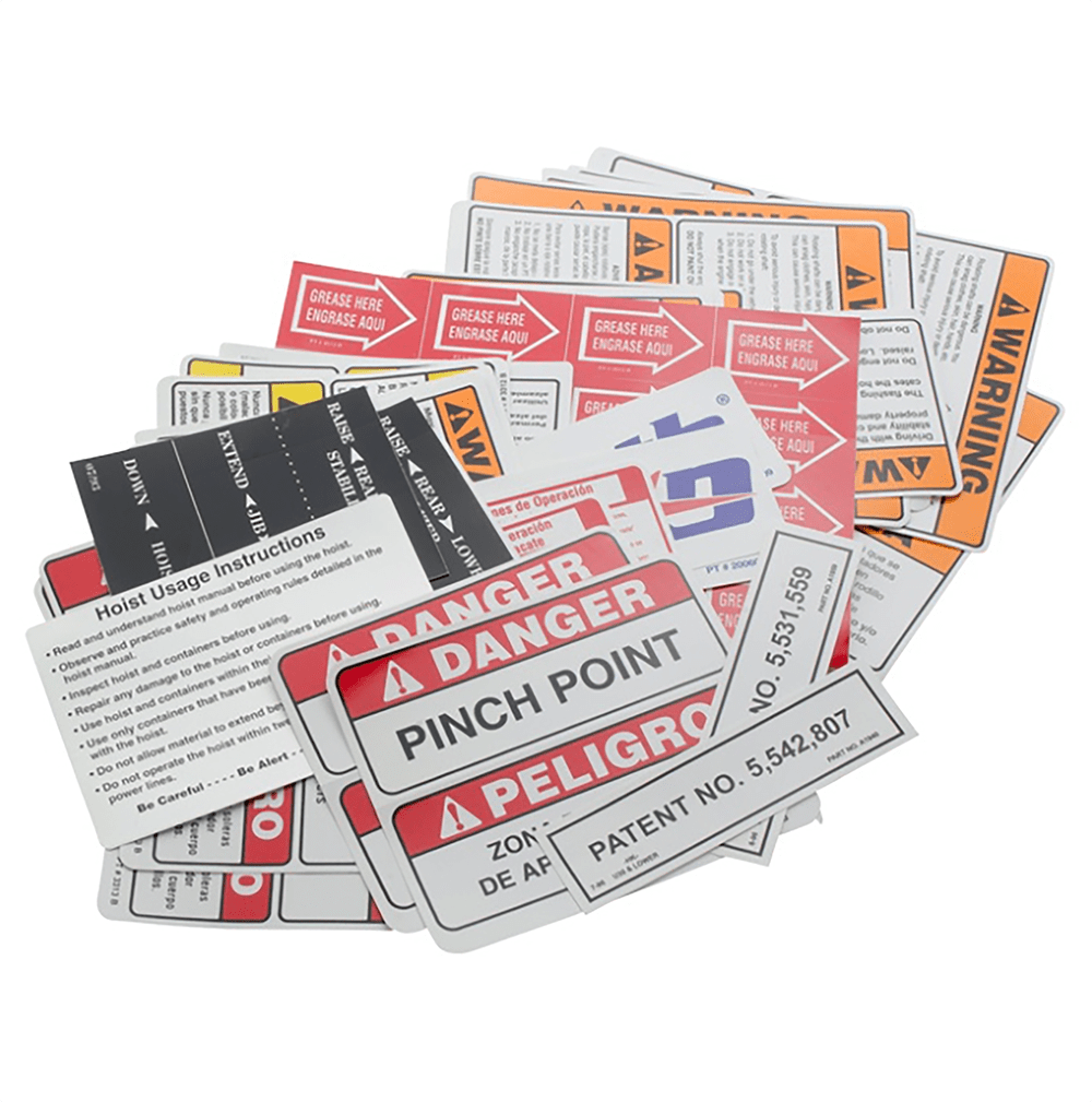 Galbreath™ Decal Kit, Hook Hoist
