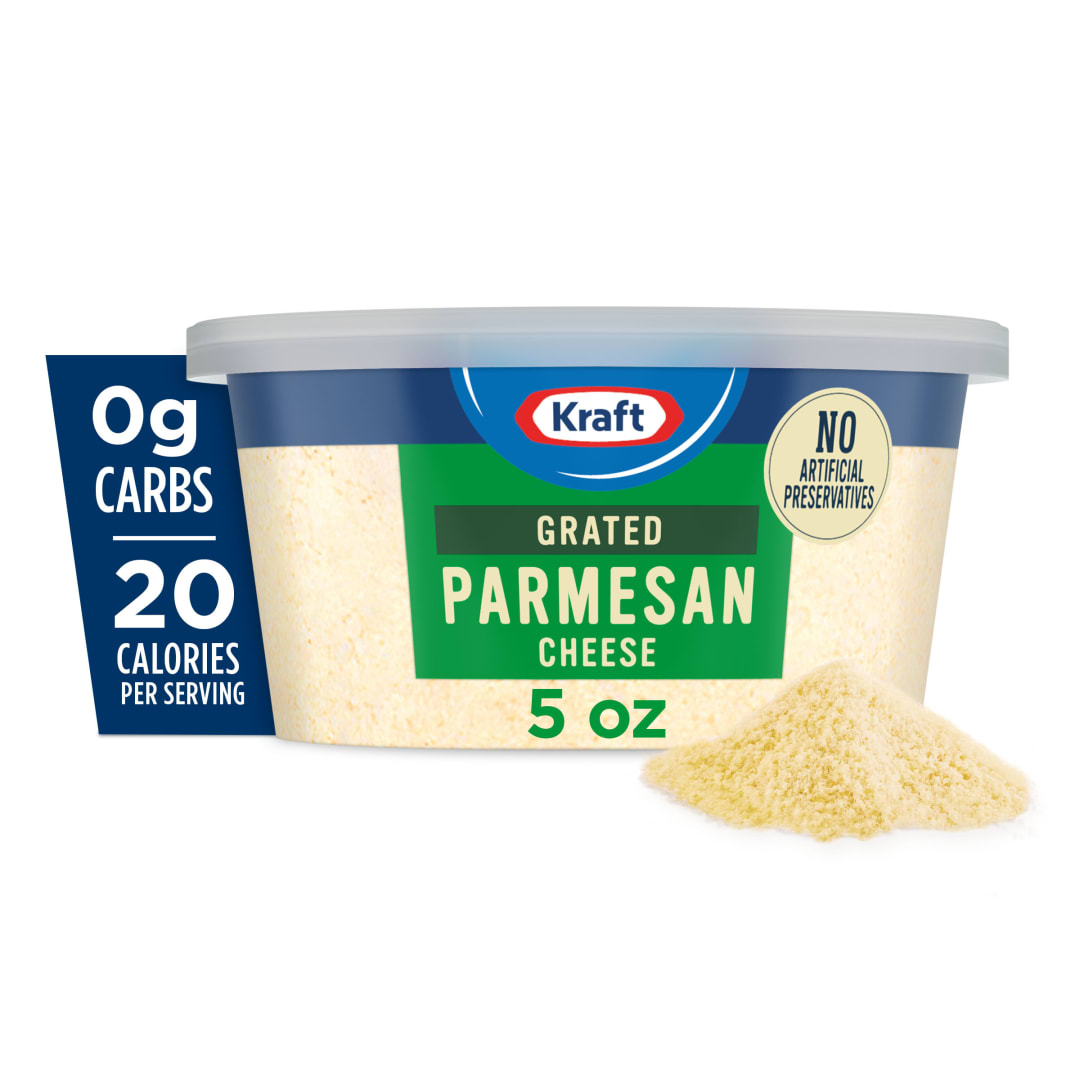 Kraft Natural Grated Parmesan Cheese, 5 oz Tub