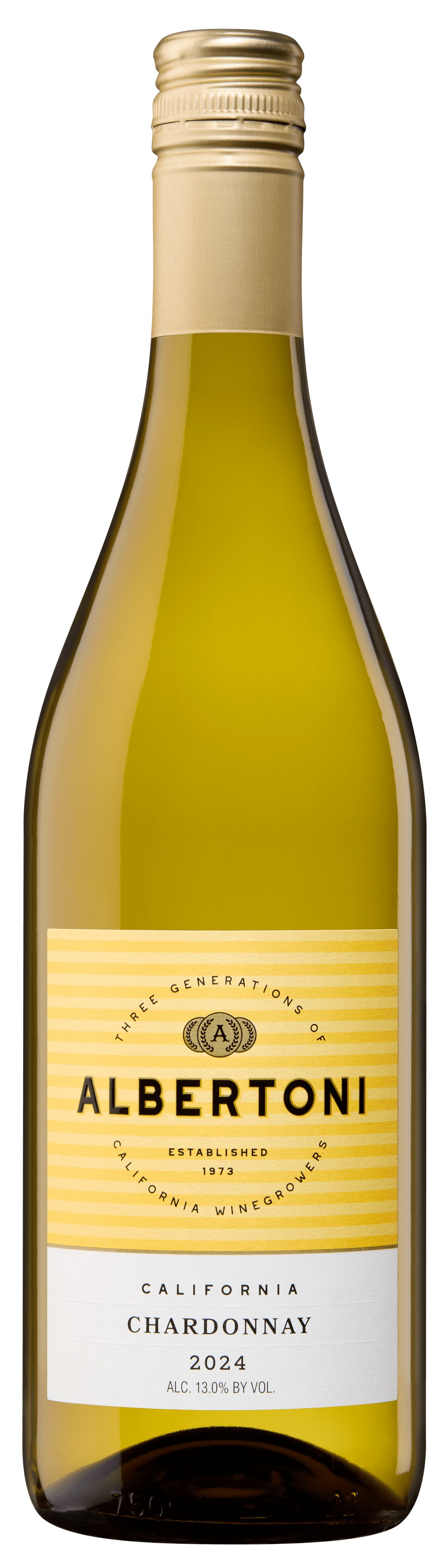 Albertoni Vineyards 2024 California Chardonnay 750ml