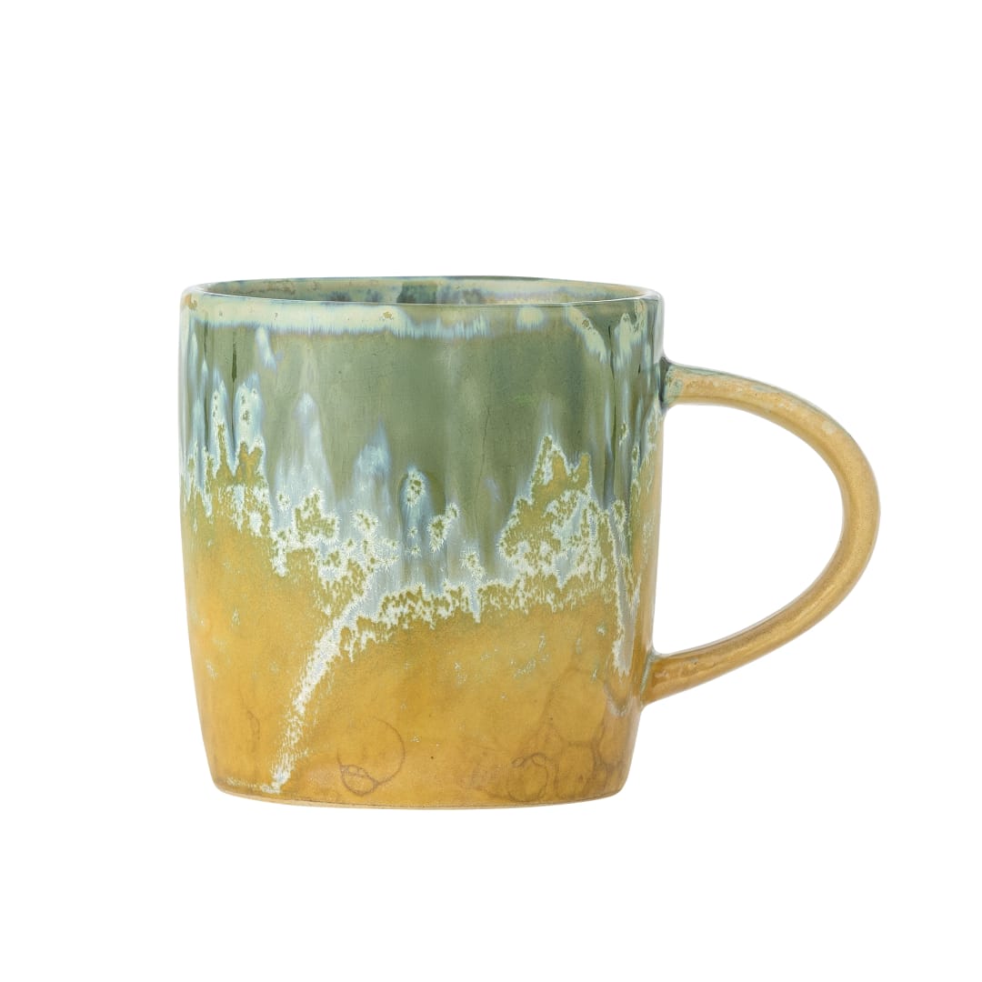 82072529 - Milani Mug, Green, Stoneware STOCK: 300
