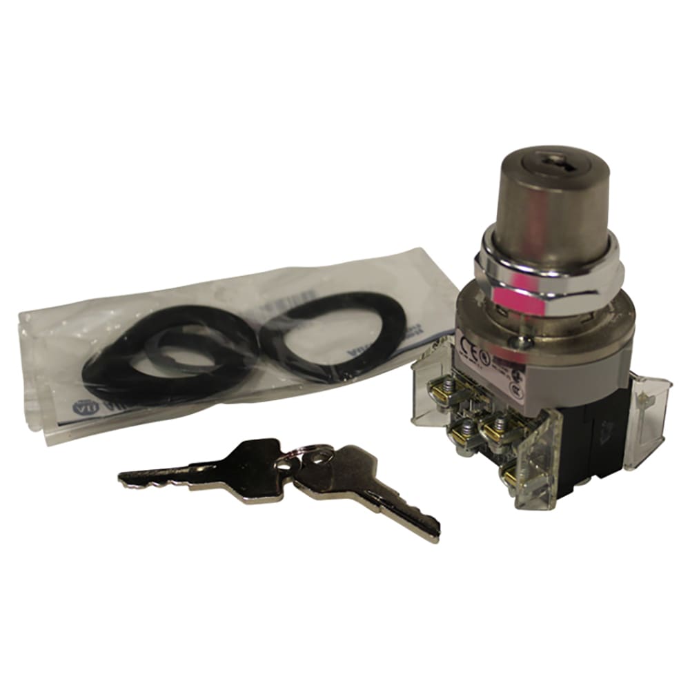 Wastebuilt® Replacement for Marathon Key Switch-30MM,3pos