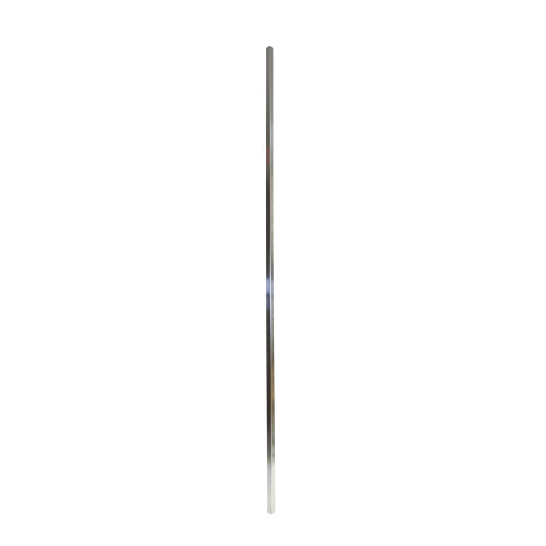 Stainless Steel Corner Guard, 1 1/8" x 1 1/8" x 8'