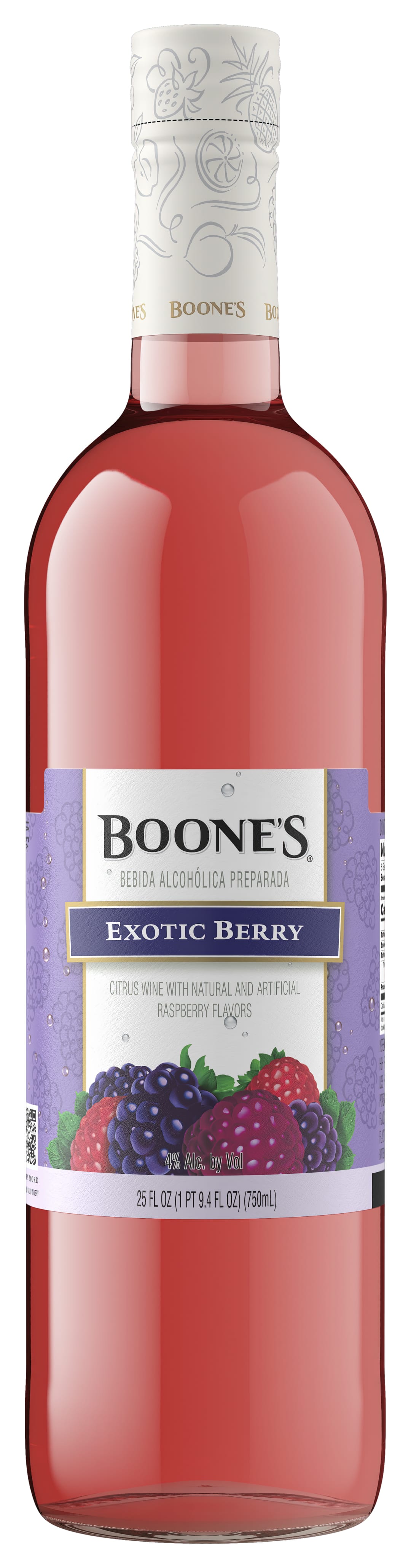 Boones Exotic Berry Wine 750ml