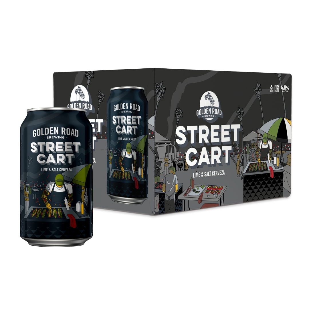 Golden Road Street Cart Cerveza 6-Pack 12 fl. oz cans