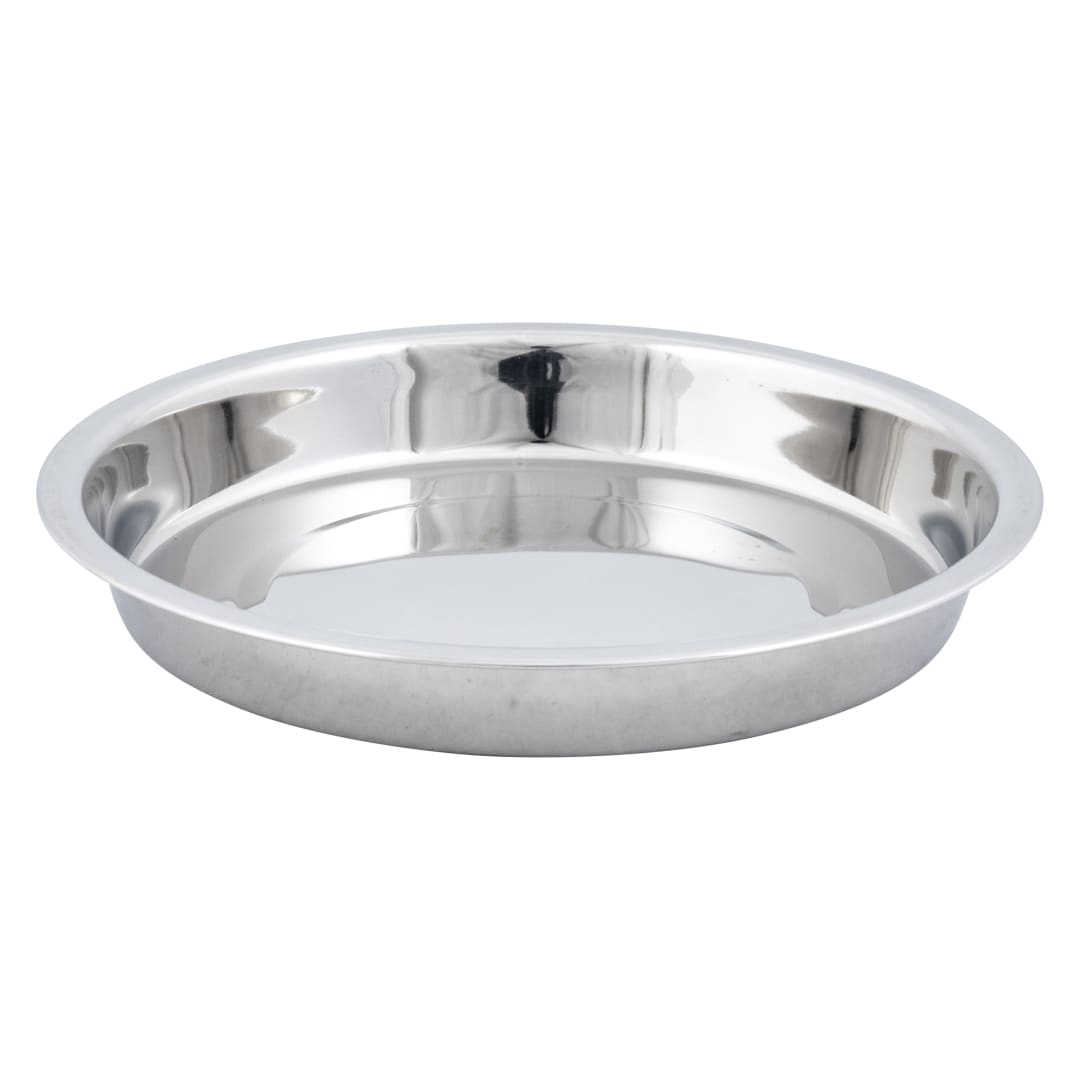 RD-102 - PAN ROUND S/S 9-3/4" X 1-1/2"