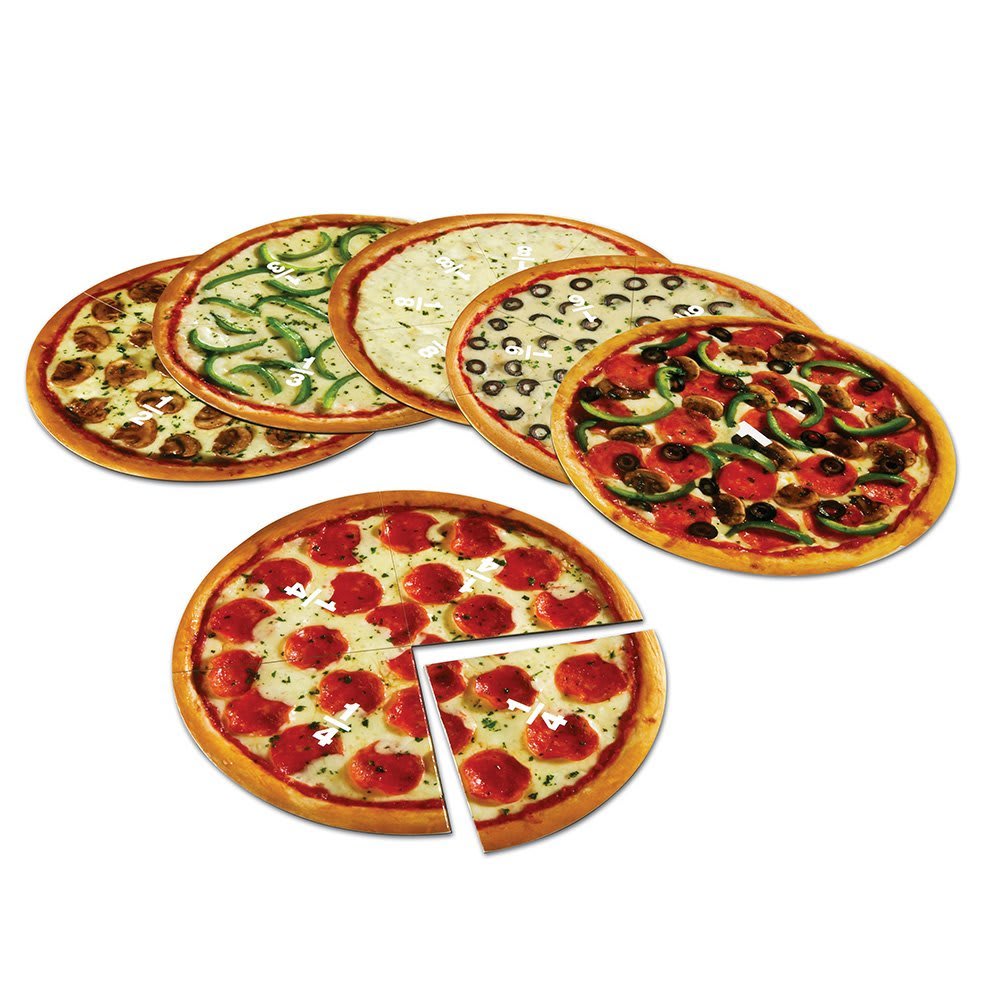 FRACTIONS, MGNTC PIZZA SET/6
