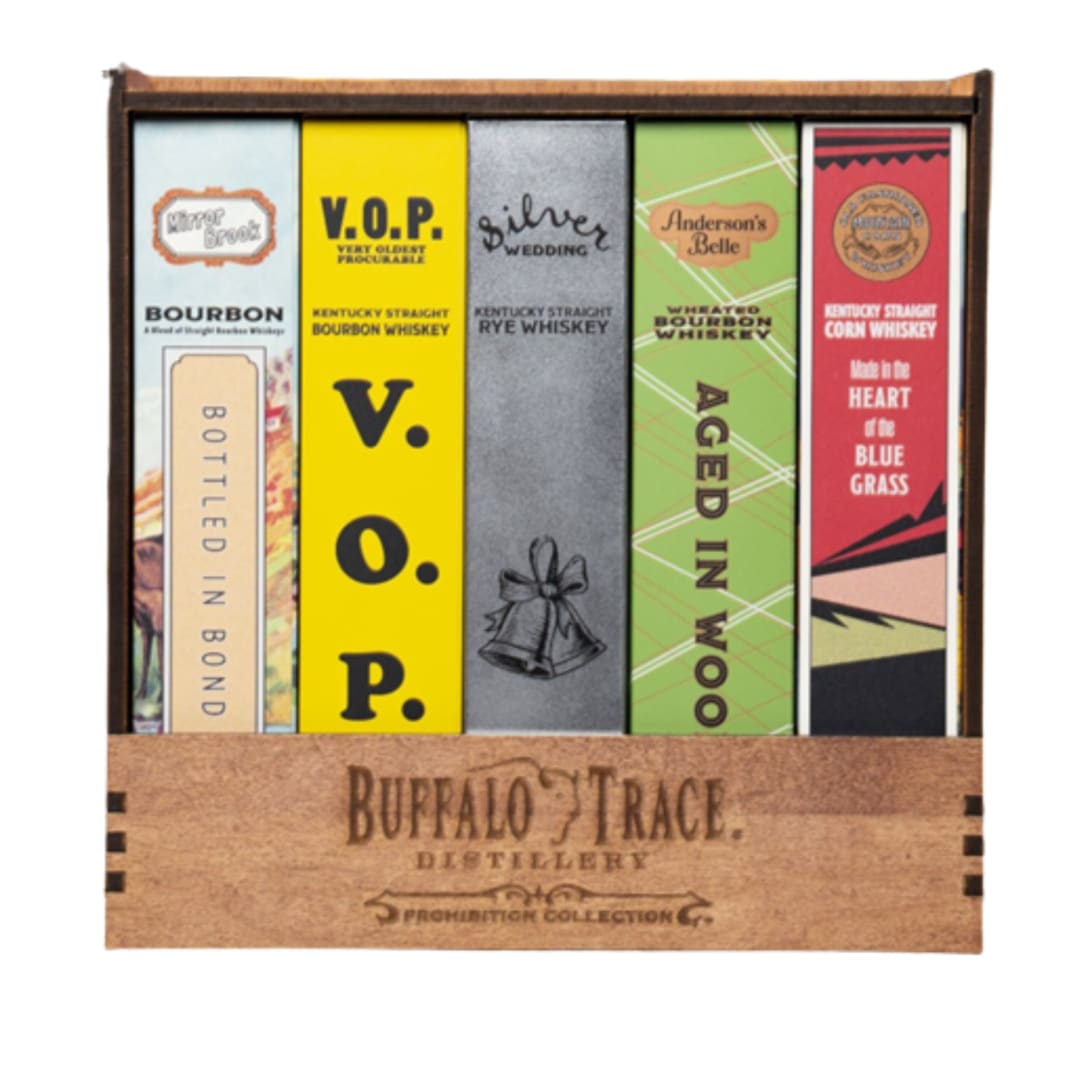 Prohibition Collection Buffalo Trace Distillery Straight Whiskey 375ml Varying Proof