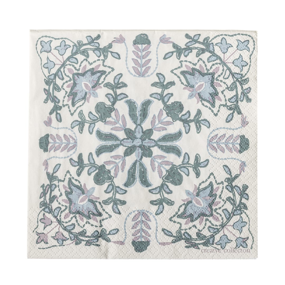 82063083 - Alvira Napkin, Blue, FSC®Mix, Paper STOCK: 300