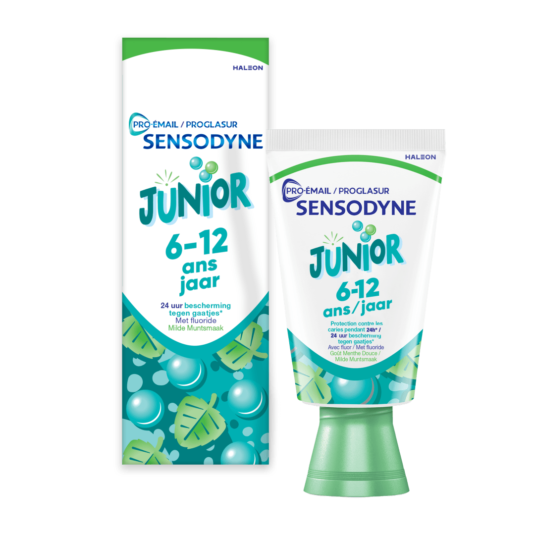 Sensodyne Proglasur Junior Tandpasta, 6-12 jaar 50 ml