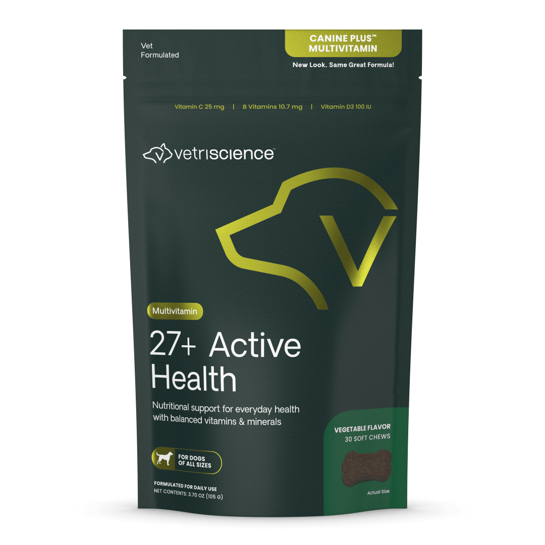 VS 27+ Active Health Chews, Dogs, Veggie, 30ct